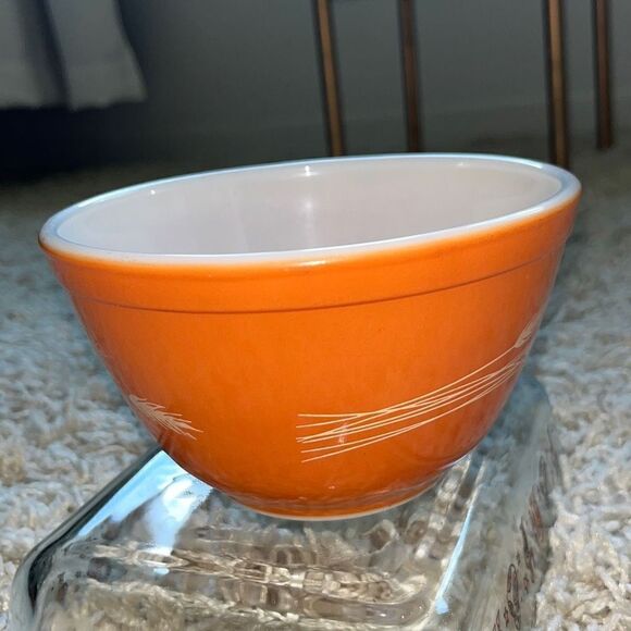 Pyrex Autumn Harvest Wheat Mixing Bowl #401 Vintage 75ML - Picture 2 of 11